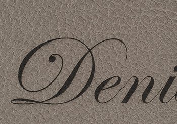 Olifantengrijs leer cover