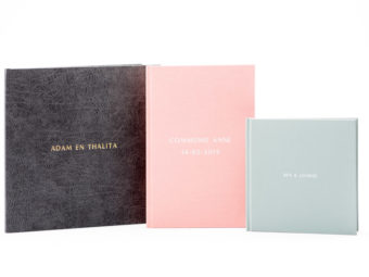 Fotoalbums embossing