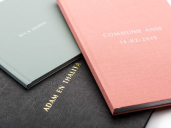 Fotoalbums embossing