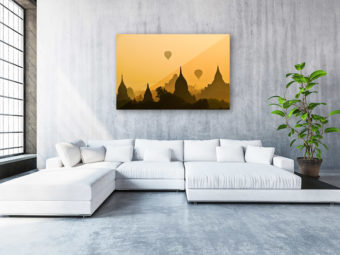 directdruk achter plexiglas