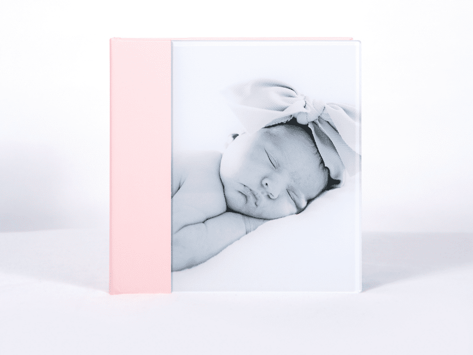 Babyfotoboek plexiglas