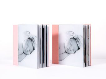 Baby fotoboek plexiglas