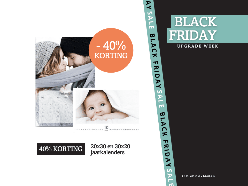 Jaarkalender Black Friday