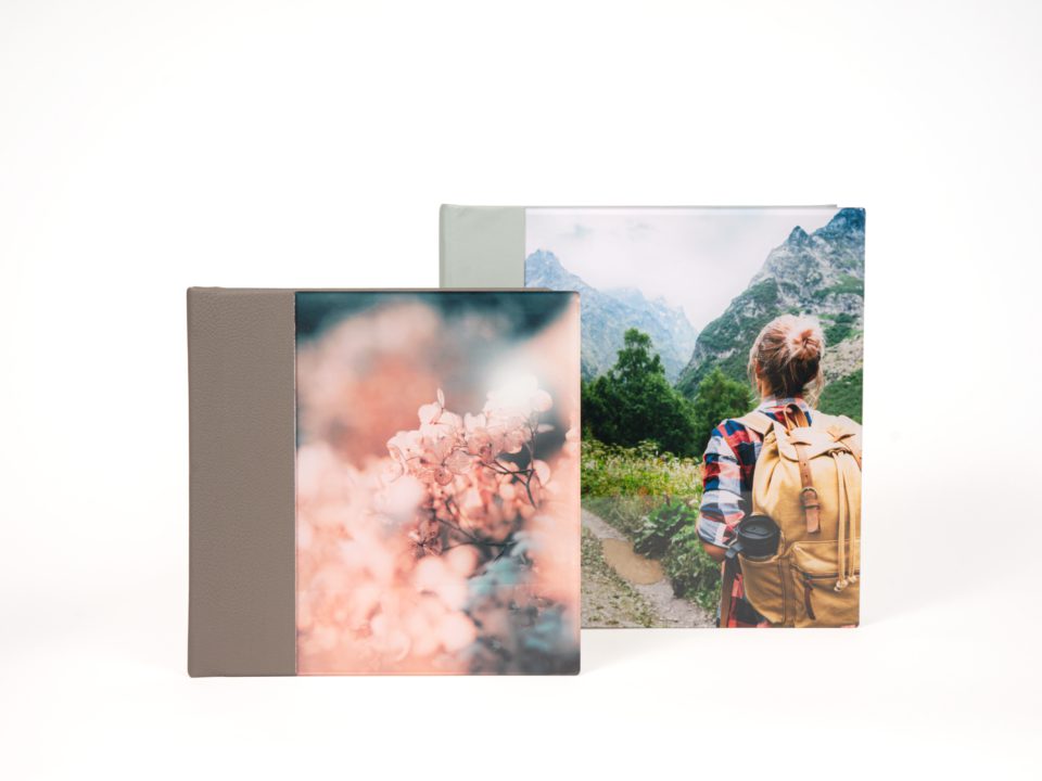 Fotoboek cover plexiglas